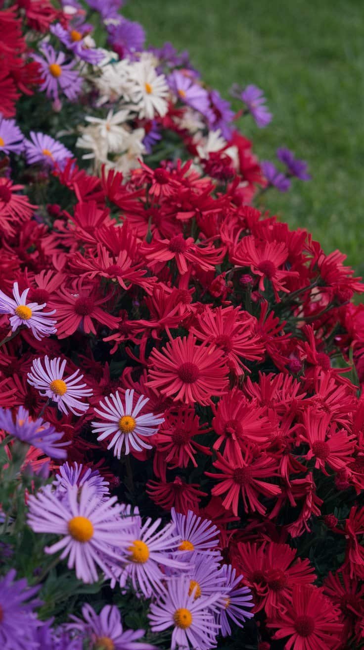 Sügisvärvide sümfoonia: Aster aias