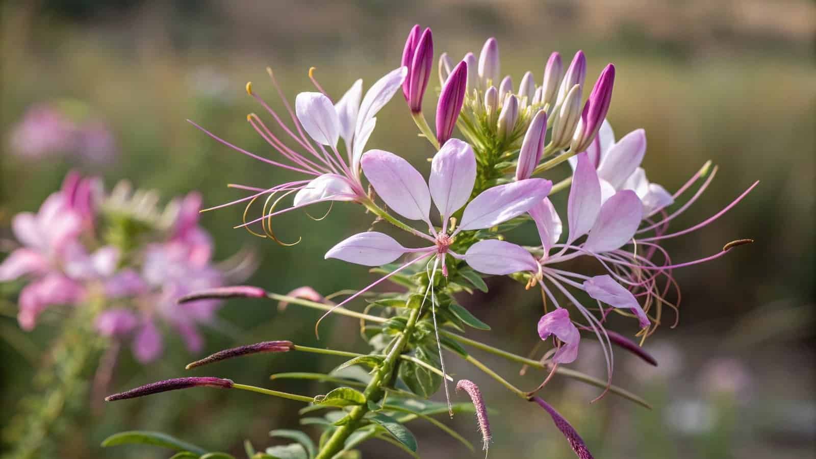 Ämbliklill (Kleome) – Kasulik troopiline lill